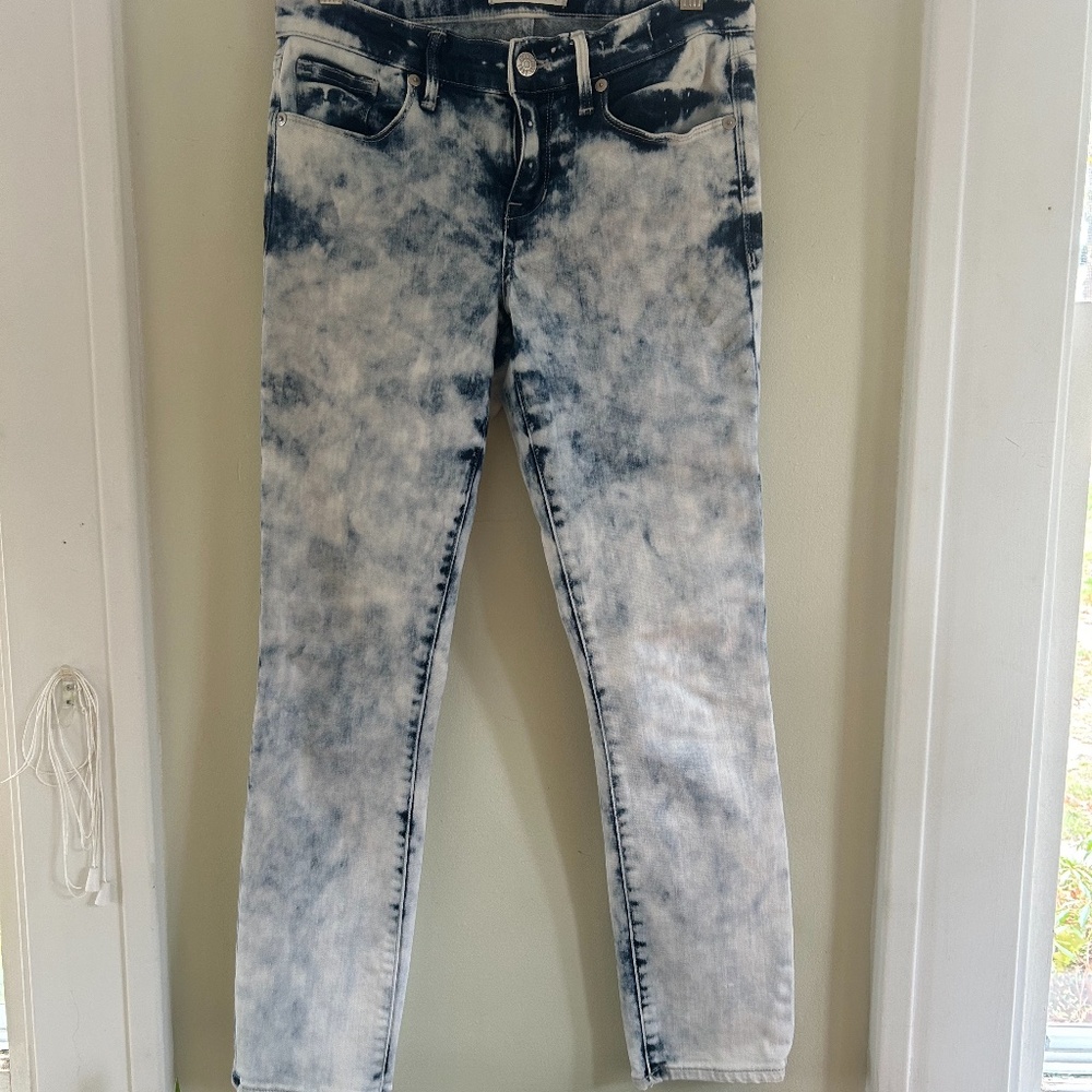 Madewell Y2K, Bleached Out, Tye-dyed Jeans